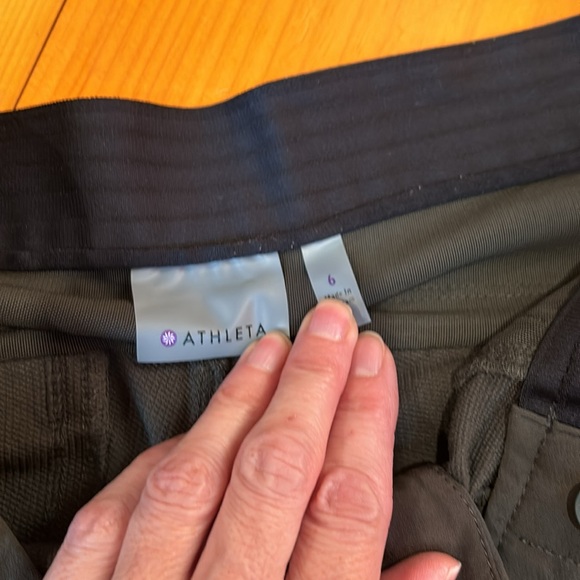 ATHLETA 6 Olive Green Wander Utility Pant - Picture 7 of 8